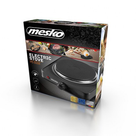 Mesko | Hob | MS 6508 | Number of burners/cooking zones 1 | Temperature of heating can be smoothly adjusted with thermostat temp - 3